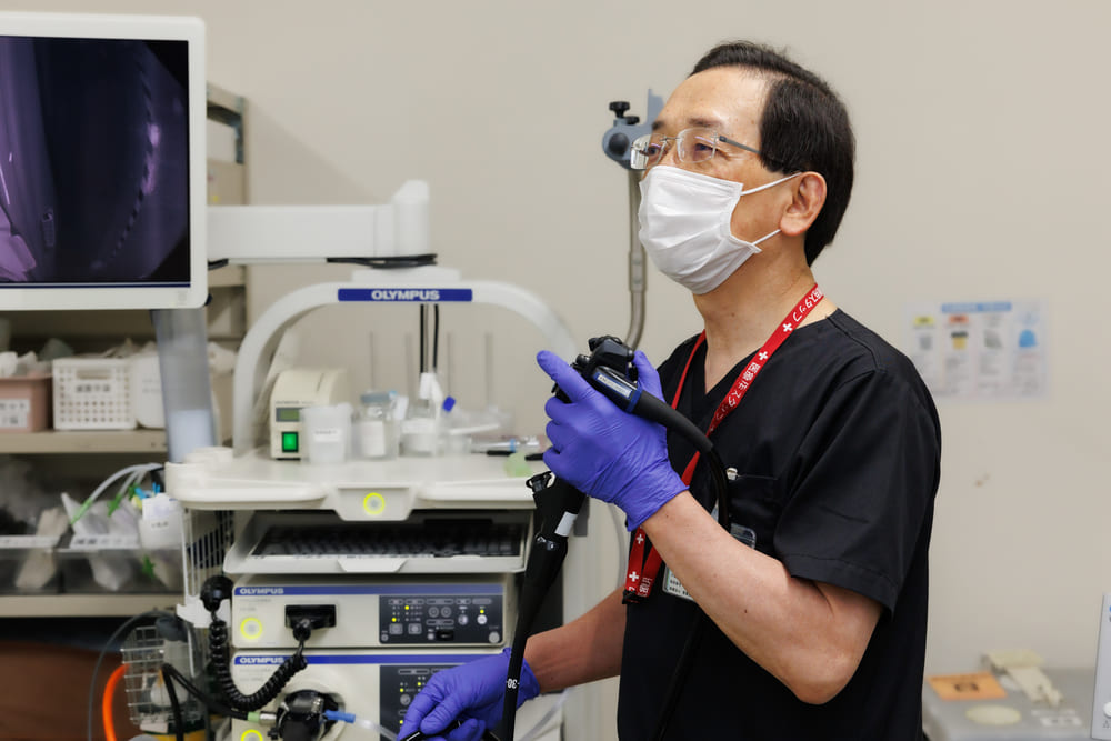 内視鏡検査の様子2
