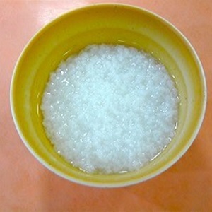 硬めの粥